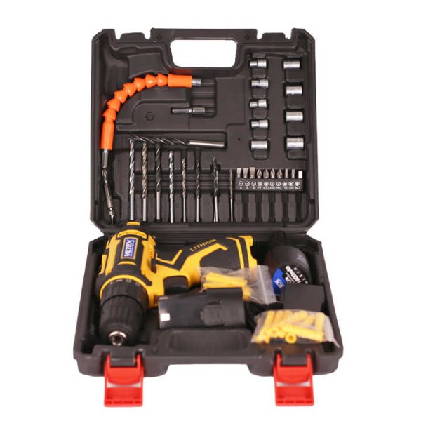 Promotional Price 1 MOQ 12V 1500mAh Battery Powered Drill Driver Tools Set DIY Household Cordless Power Drill - Image 2