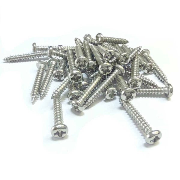 Steel Crossed Drive Pan Wafer Head Self Tapping Screws - Image 3