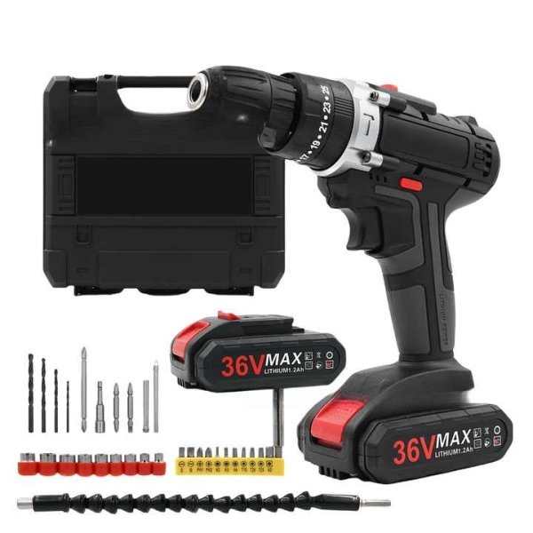 Wireless Drills Cordless Electric Impact Driver Multifunctional Drill Electric Screw Driver - Image 4