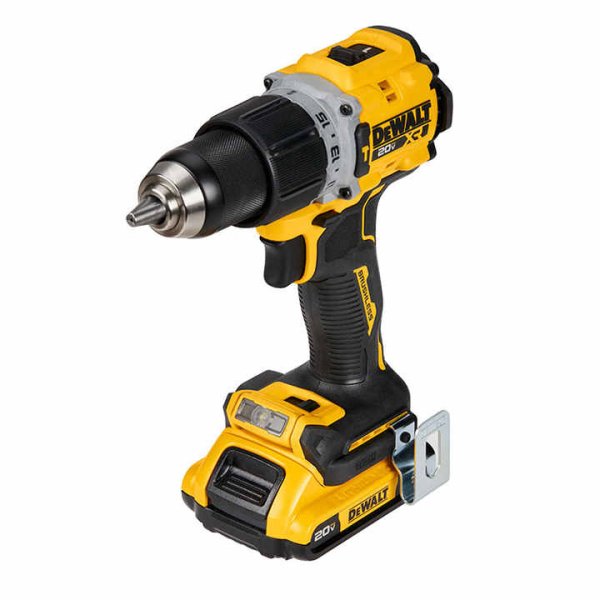 DCD805 2*2.0Ah 2000RPM Lithium Battery 20V Cordless Brushless Power Drill for Wood Metal Drilling - Image 4