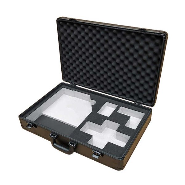 Black Fireproof Board 1u Flight Case Aluminum Coin Extrusion 1000 Poker Chip Set - Image 3