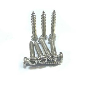 Steel Crossed Drive Pan Wafer Head Self Tapping Screws