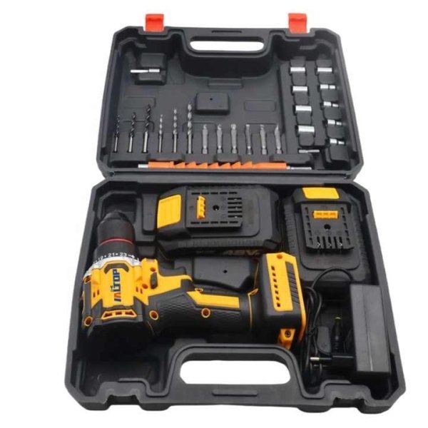 21V Cordless Drill Customizable Lithium Battery Technology Variable Speed Mini Impact DIY Industrial Woodwork OEM Motor Electric - Image 2