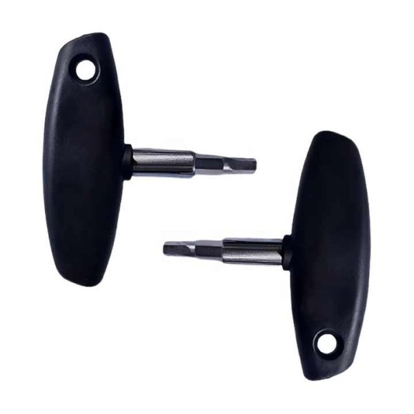 T-type Screwdriver Hexagonal Socket Replacement Handle Strong Magnetic Sleeve Wrench Set Tools 6.35 - Image 4