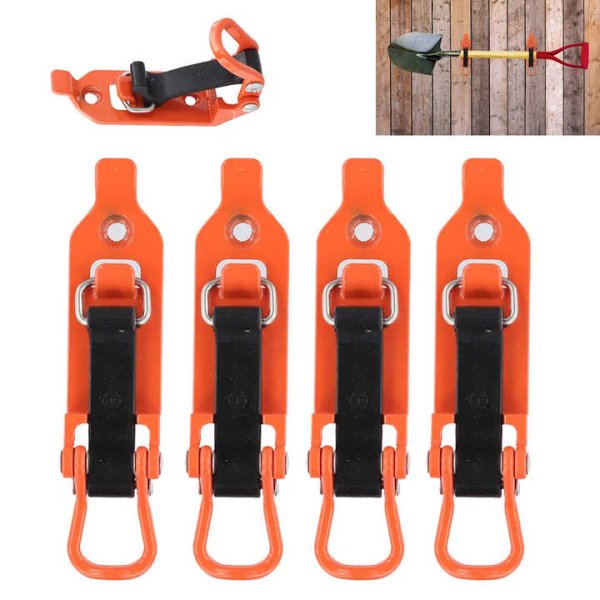 Quick Fist Clamp for Mounting Tools Equipment Car Wall Mounts Car Trailer RV Boat Residential Accessories Shovel Bracket - Image 4