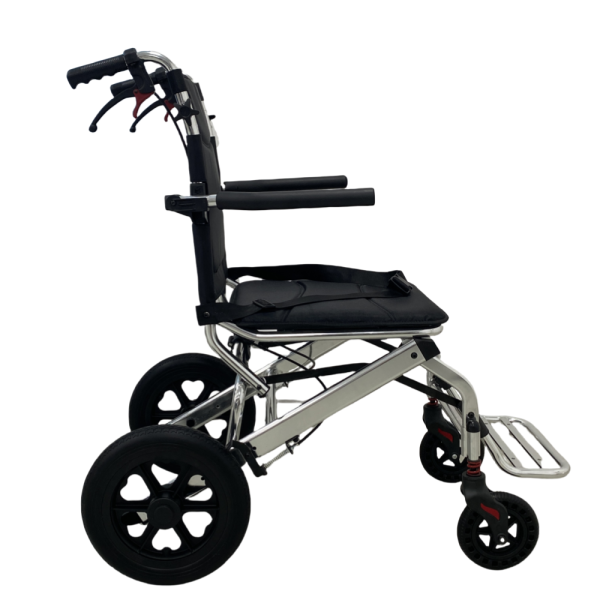 CA95UFactory Supply Hospital Standard Economic Medical Hand Manual Wheelchair Lightweight Outdoor Recovery Treatment Wheelchair - Image 2