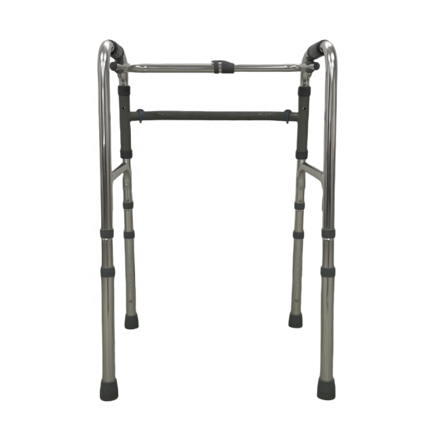 CA910 Health Care Supplies Adjust Aluminum Alloy Walker Foldable Walking Aids - Image 2