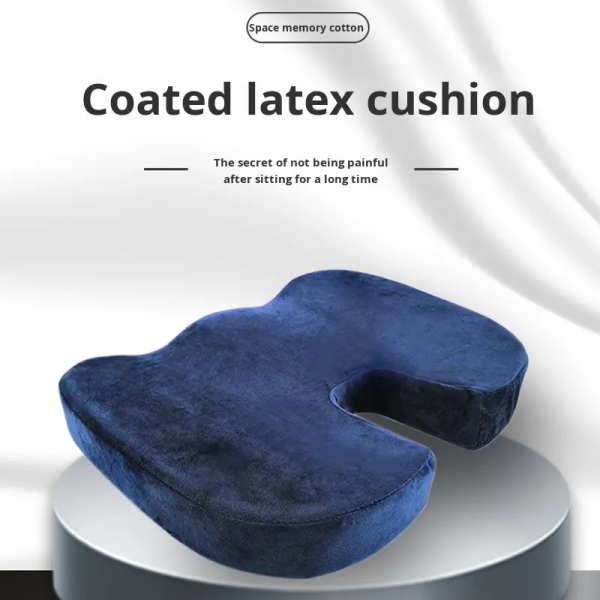 Manufacturer Custom Memory Foam Hemorrhoid Seat Cushion Breathable Home Office Pregnant Women's Lumbar Pillows Seat Cushions - Image 4