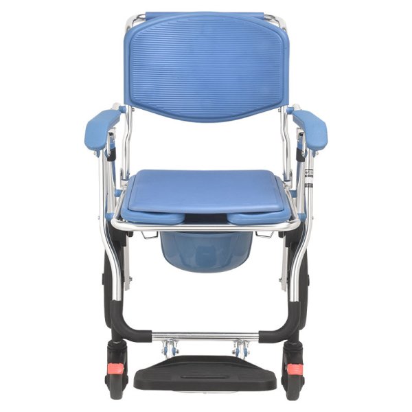Disabled Bathroom Chairs Bathing Folding Shower Commode Wheel Chairs Toilet for the Elderly Showers - Image 2