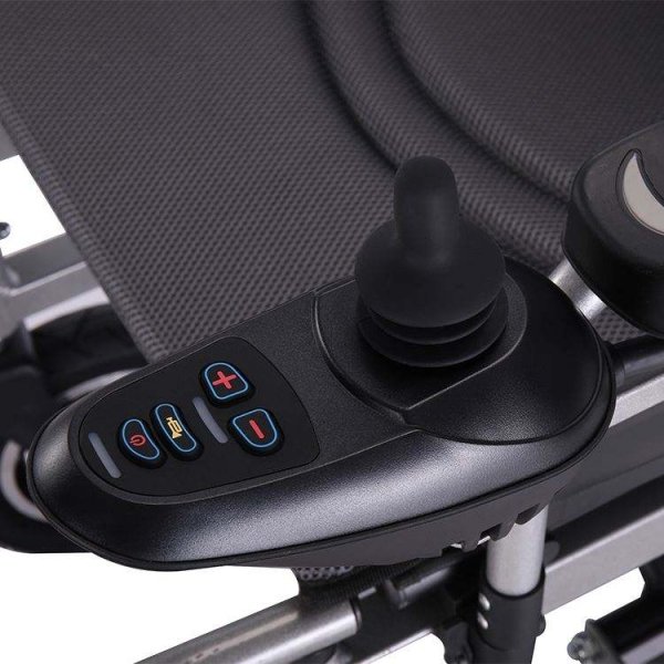 Cheap Price Foldable Electric Wheelchair Aluminum Lightweight Power Wheel Chair - Image 2