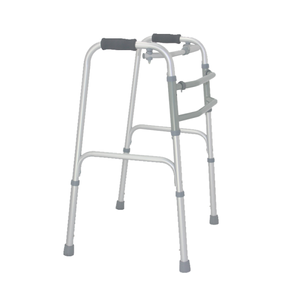 Rehabilitation Therapy Supplies Lightweight Folding Elderly Walker with Good Prices - Image 4