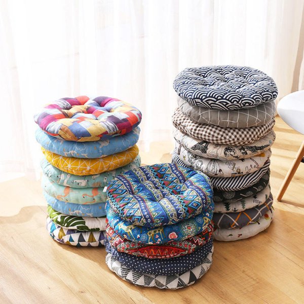 Manufacture Hot Selling Comfort Indoor Floor Cushions Stool Cushions High Quality Cheap Price Office Chair Cushion    random graphic - Image 2