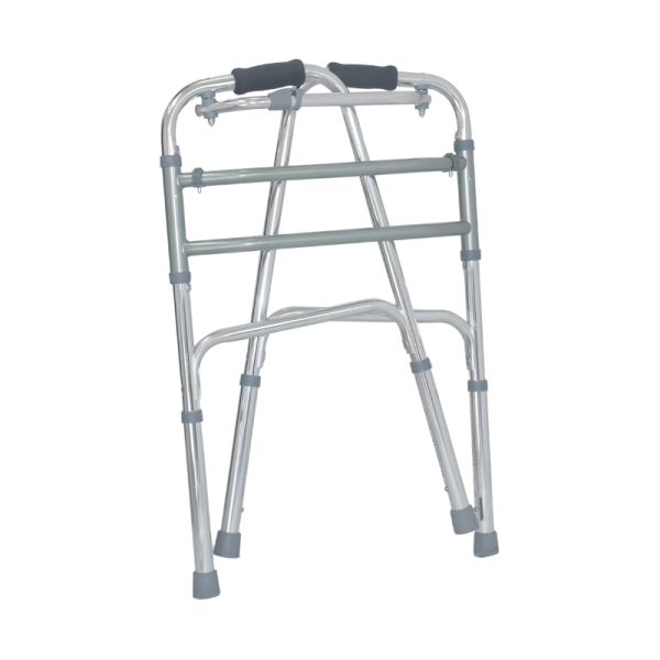 Rehabilitation Therapy Supplies Lightweight Folding Elderly Walker with Good Prices - Image 3