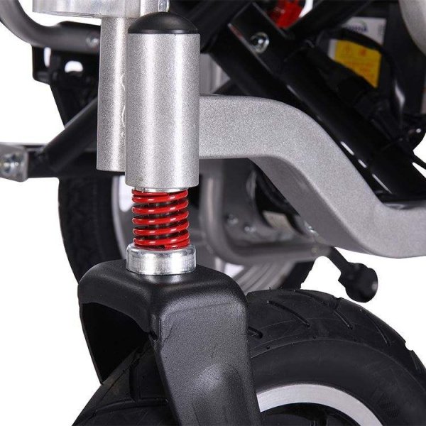 Cheap Price Foldable Electric Wheelchair Aluminum Lightweight Power Wheel Chair - Image 3